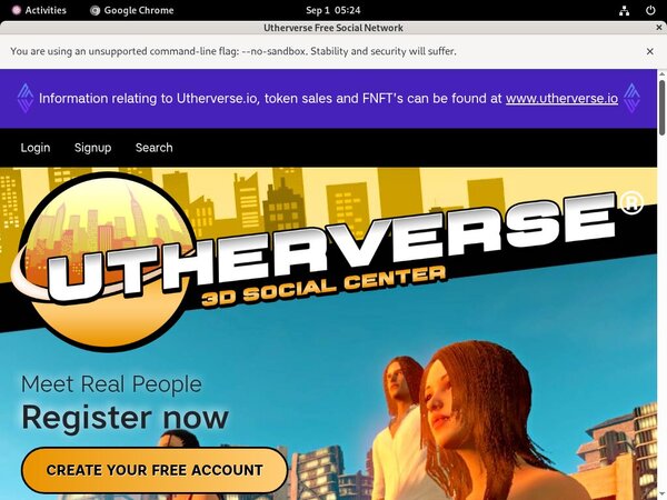 $1 Utherverse.com Trial Membership $1 Utherverse.com Trial Membership