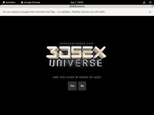 3D SexU Niverse Gratuito