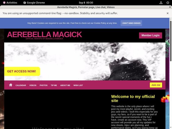 Aerebellamagick Epoch Page
