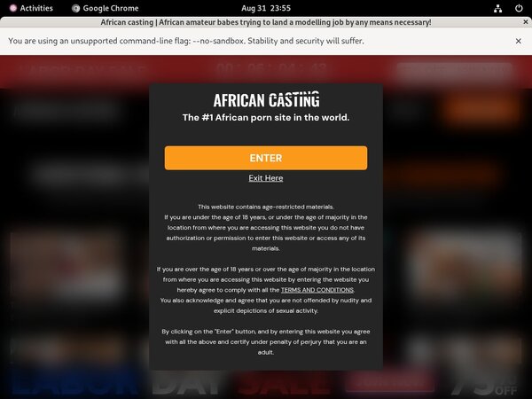 Africancasting.com Gay Porn