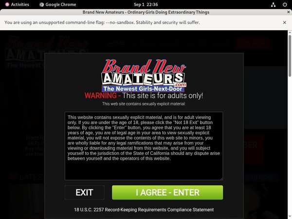 Brandnewamateurs Free Trial Memberships