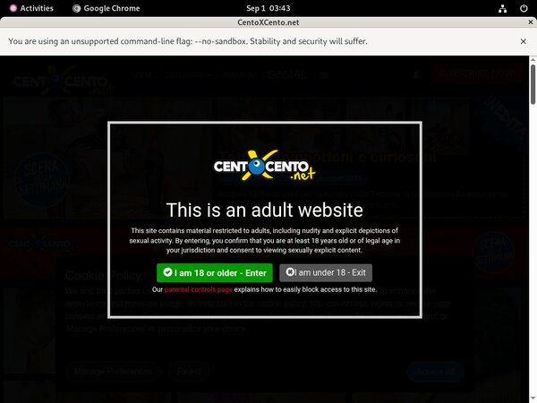 Centoxcento Nude Photos