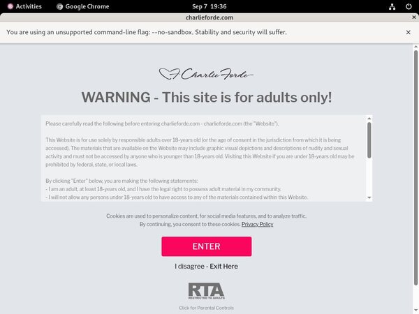 Charlieforde.com Paysite Passwords