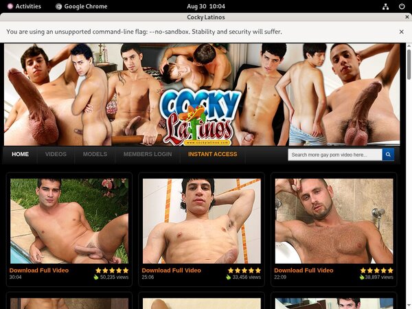 Cocky Latinos Fotos