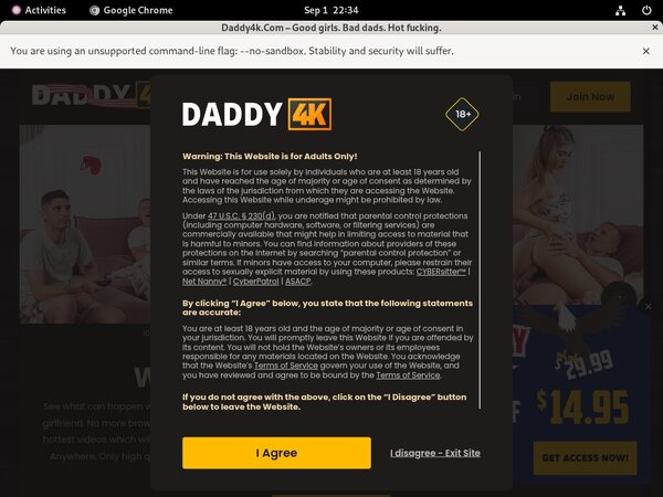 Daddy4k.com Discount Password