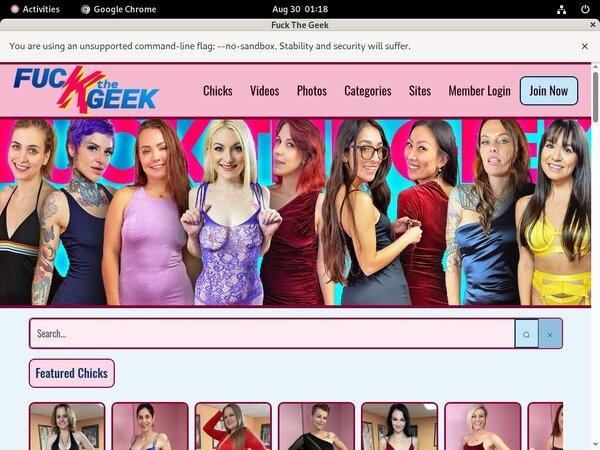 Free Fuck The Geek Accounts And Passwords