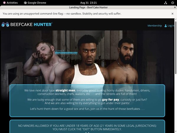 Free Login Beefcakehunter