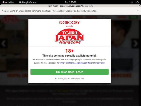 Hardcore Japan TGirl Gift Card