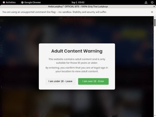 Helloladyboy.com Without CC