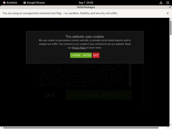 Hotel Hostages Trial Account