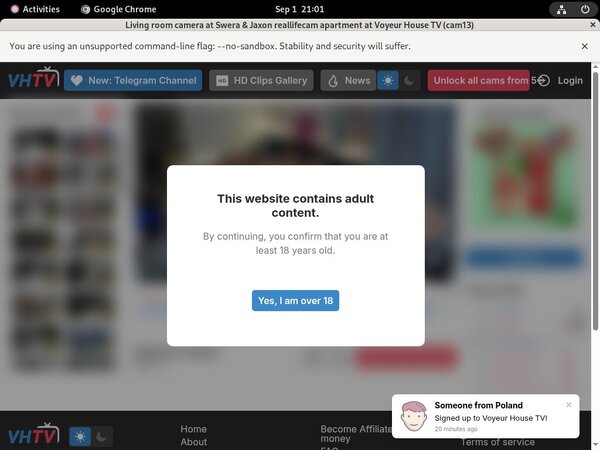 How To Get Into Voyeur-house.tv