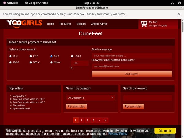 Inside Dunefeet