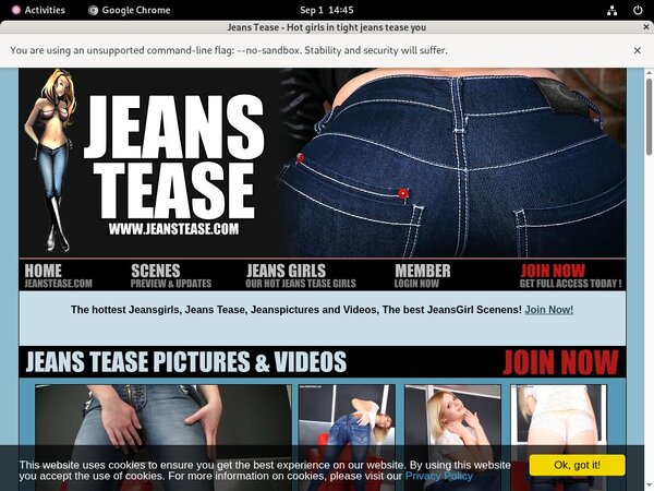 Jeans Tease New Discount