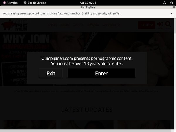 Join Cum Pig Men Paypal