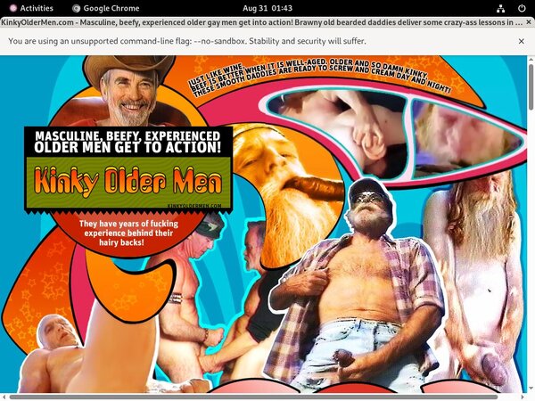 Kinky Older Men Subscription Deal Kinky Older Men Subscription Deal