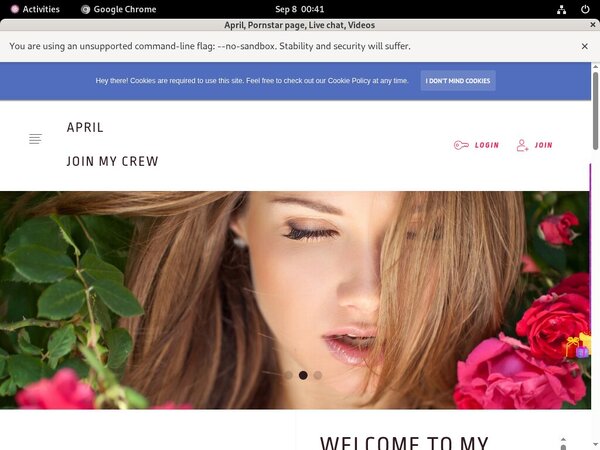 Ladyapril.modelcentro.com With No Card