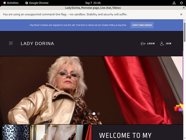 Lady-dorina.com Live Cams