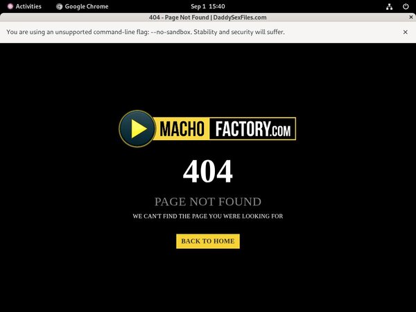 Machofactory.com Using Paypal