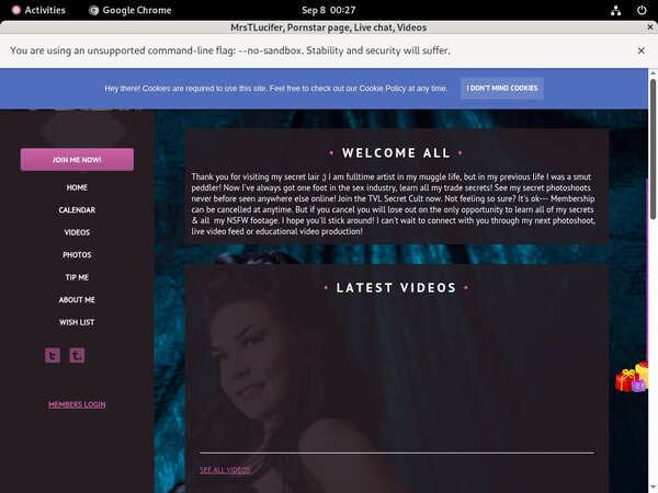 MrsTLucifer Free Clips MrsTLucifer Free Clips