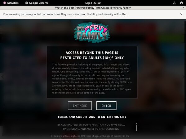 Mypervyfamily Member Login