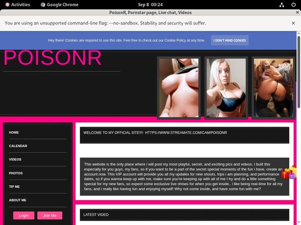 PoisonR Free Pics PoisonR Free Pics