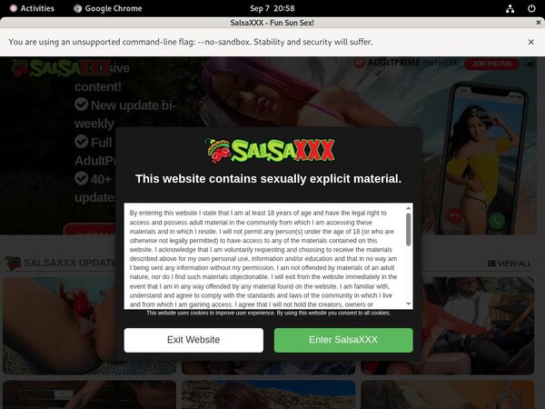 Salsa XXX Get Membership Salsa XXX Get Membership