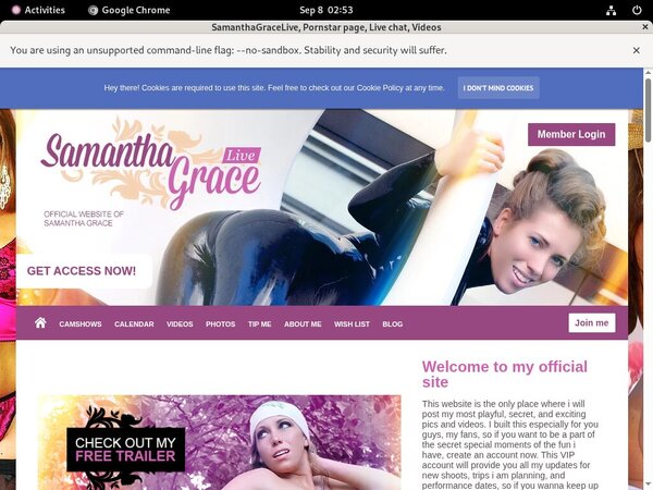 SamanthaGraceLive Offer SamanthaGraceLive Offer