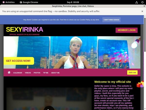 SexyIrinka Get Password SexyIrinka Get Password