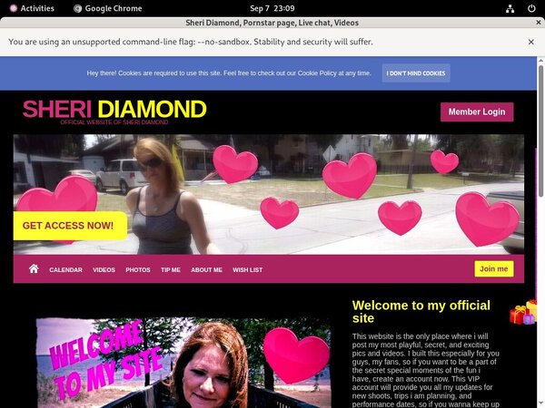 Sheri.modelcentro.com Photo Gallery