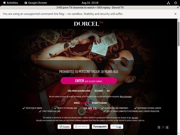 Signup For Dorcel Tv With Paypal