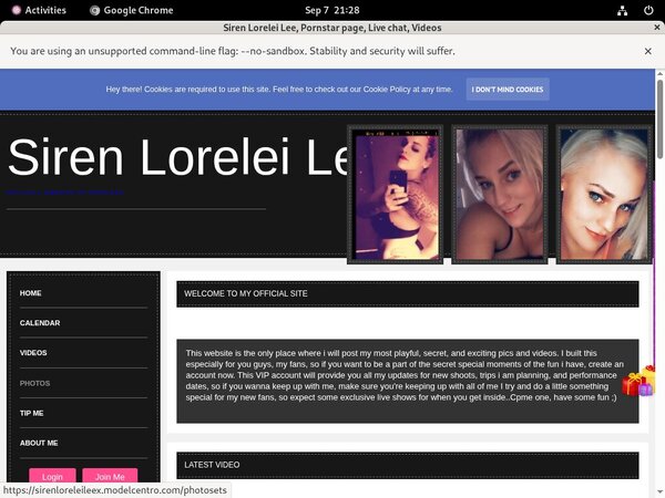 Sirenloreleileex.modelcentro.com Promo Discount Sirenloreleileex.modelcentro.com Promo Discount