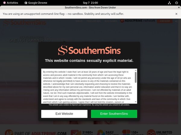 Videos Southern Sins
