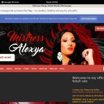 Daily MistressAlexya Accounts
