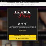 Ladyboy Pussy Free Xxx