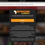 Youporn African Lesbians